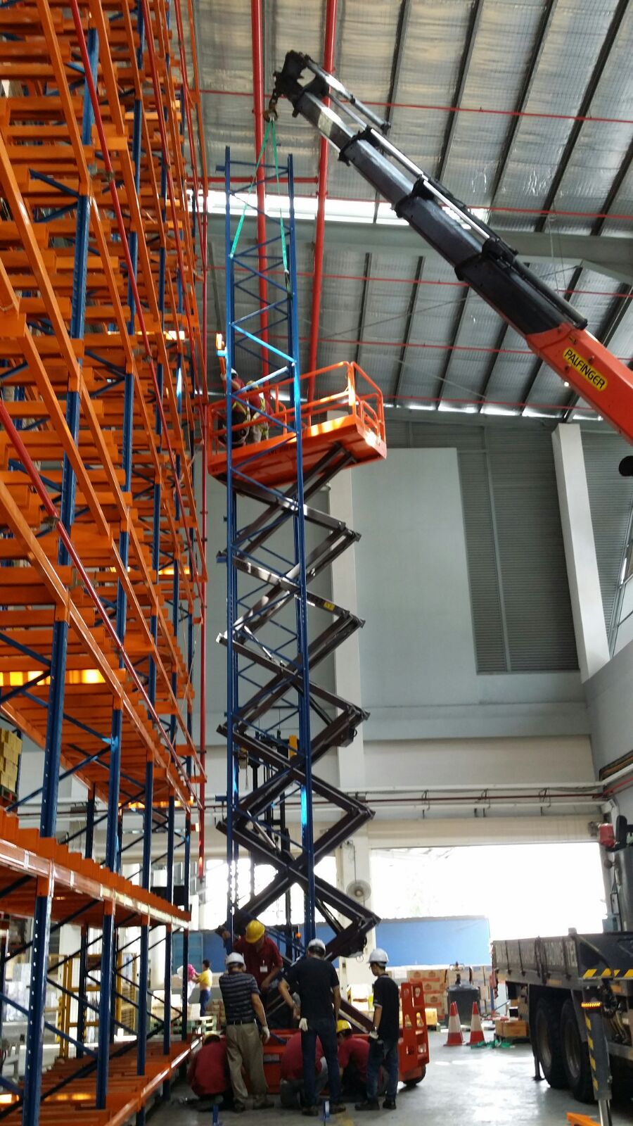 Lorry Crane Rack Installation Works